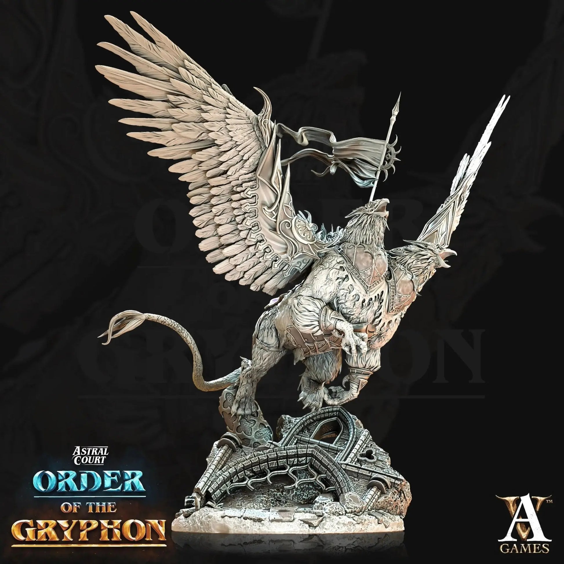Astral Court - Order of the Gryphon STL Bundle - Archvillain Games