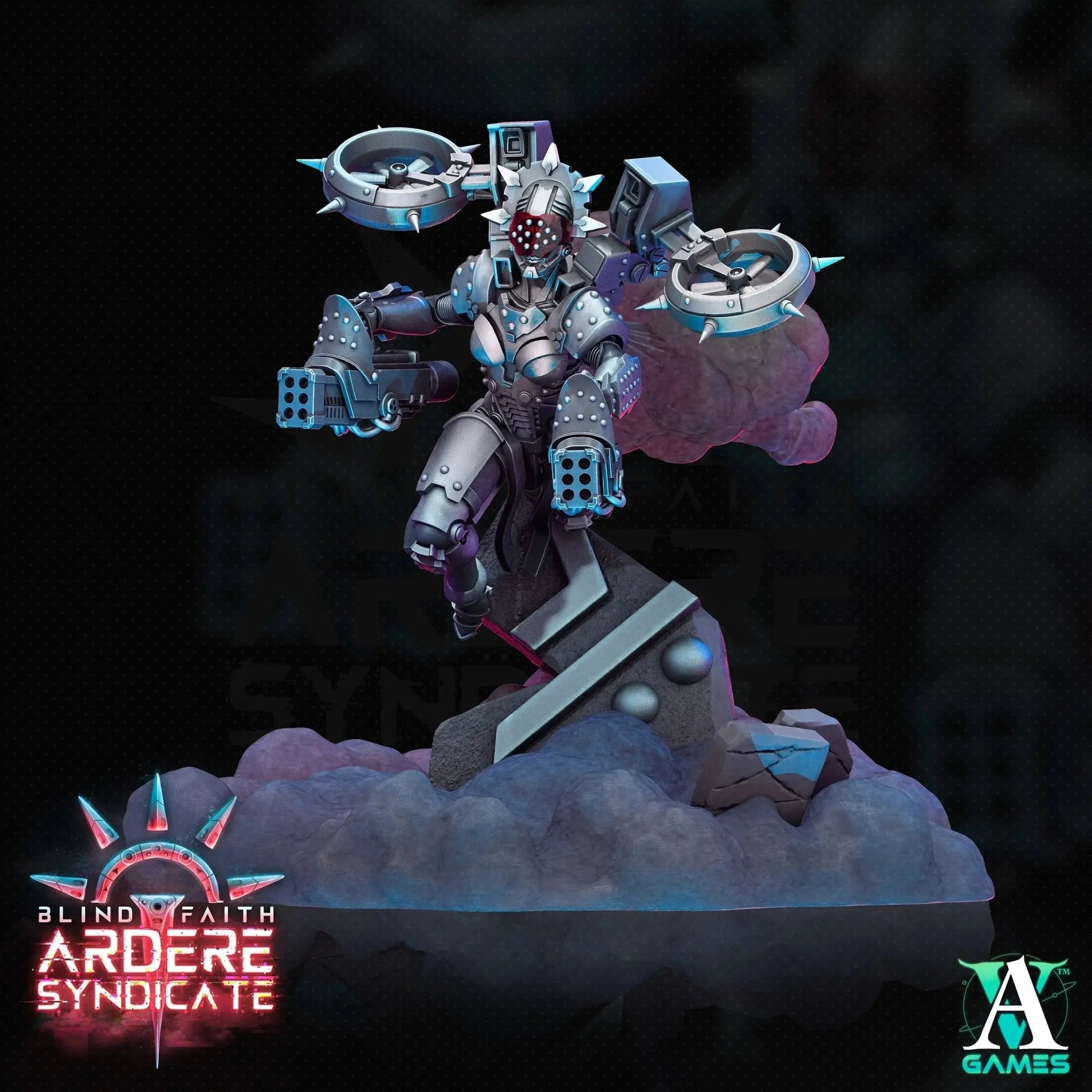 Astral Crusaders - Ardere Syndicate - STL Bundle - Archvillain Games