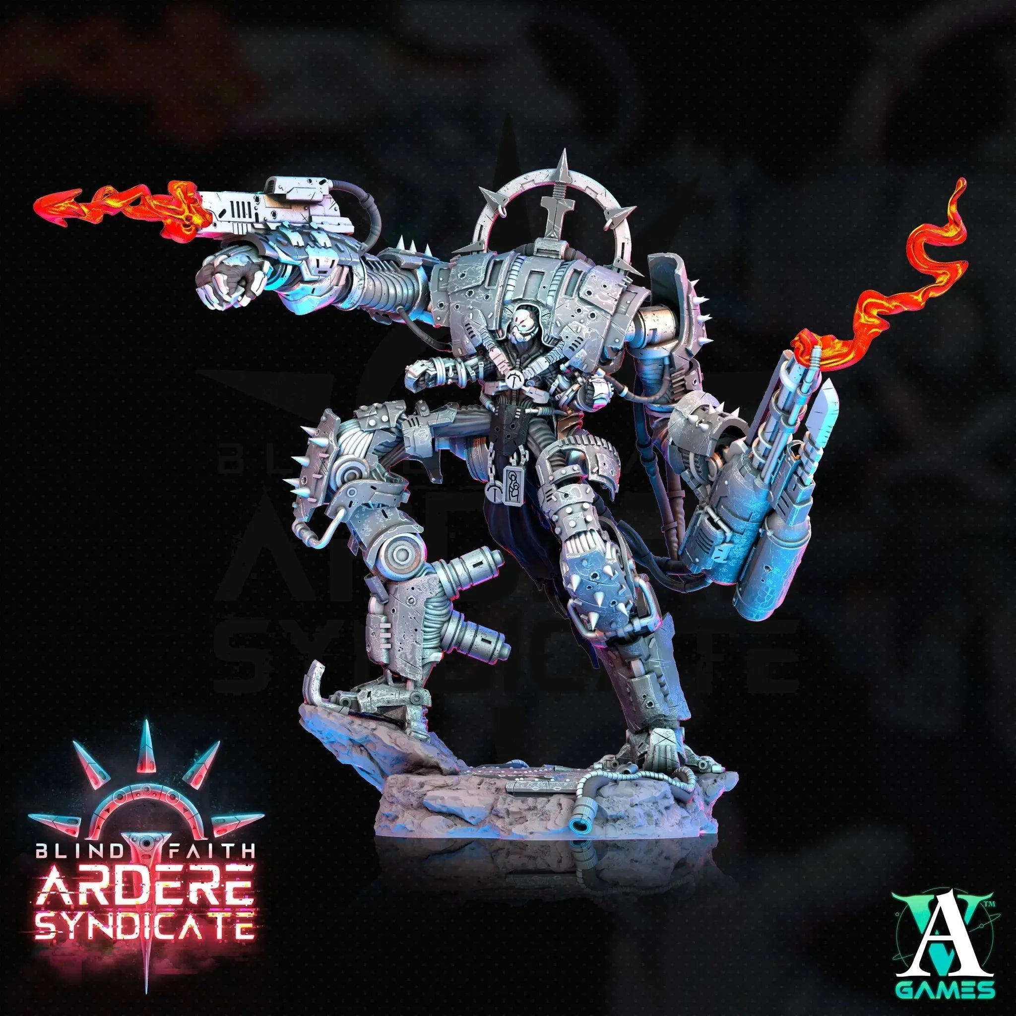 Astral Crusaders - Ardere Syndicate - STL Bundle - Archvillain Games