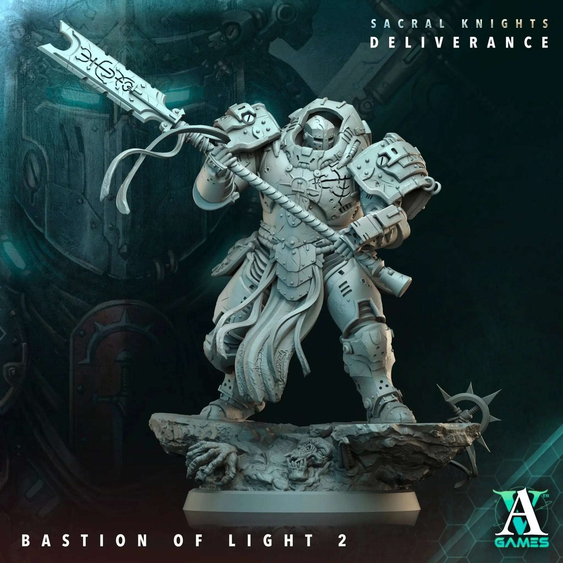 Astral Crusaders - Sacral Knights I - STL Bundle - Archvillain Games