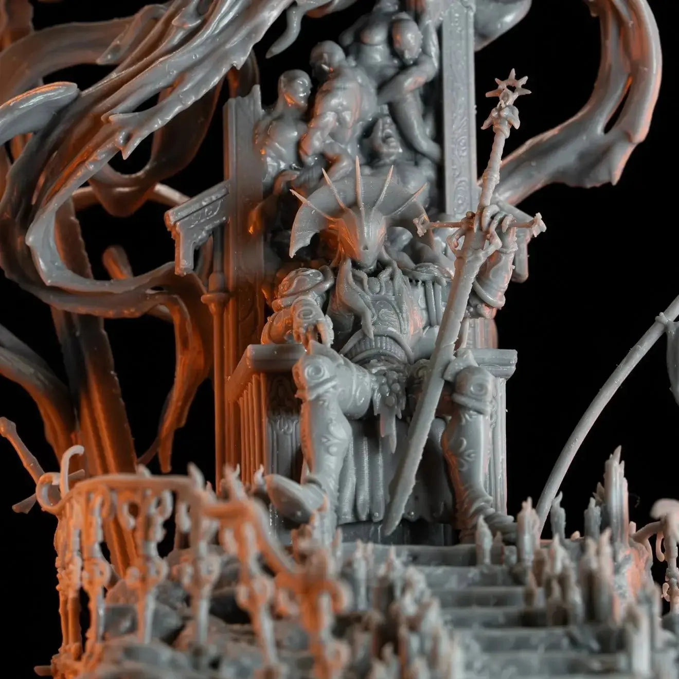 Atrum Rex: The Unburied King - Digital Miniature STL - Archvillain Games