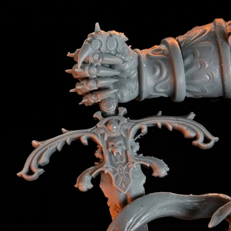 Atrum Rex: The Unburied King - Digital Miniature STL - Archvillain Games
