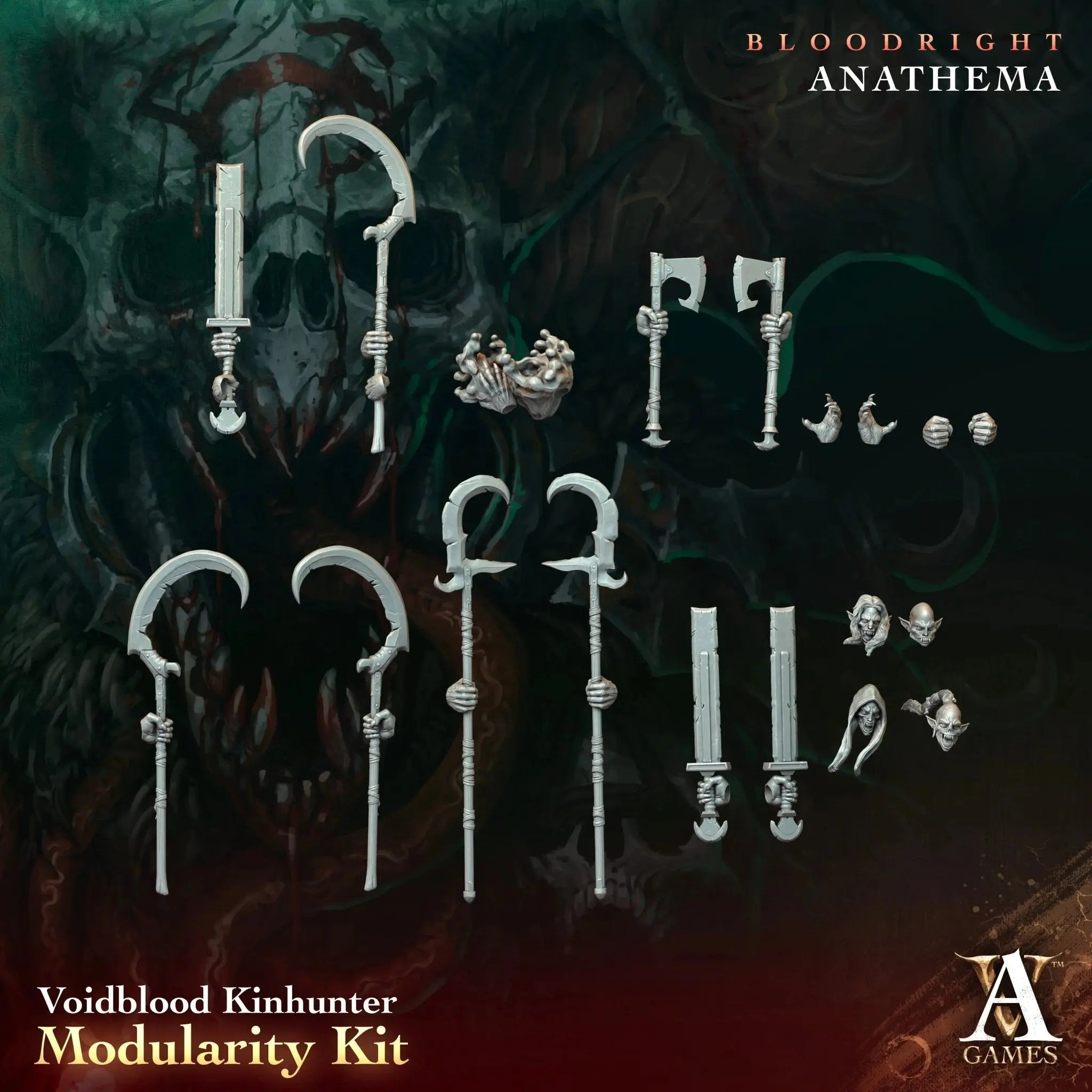Bloodright - Anathema - STL Bundle - Archvillain Games