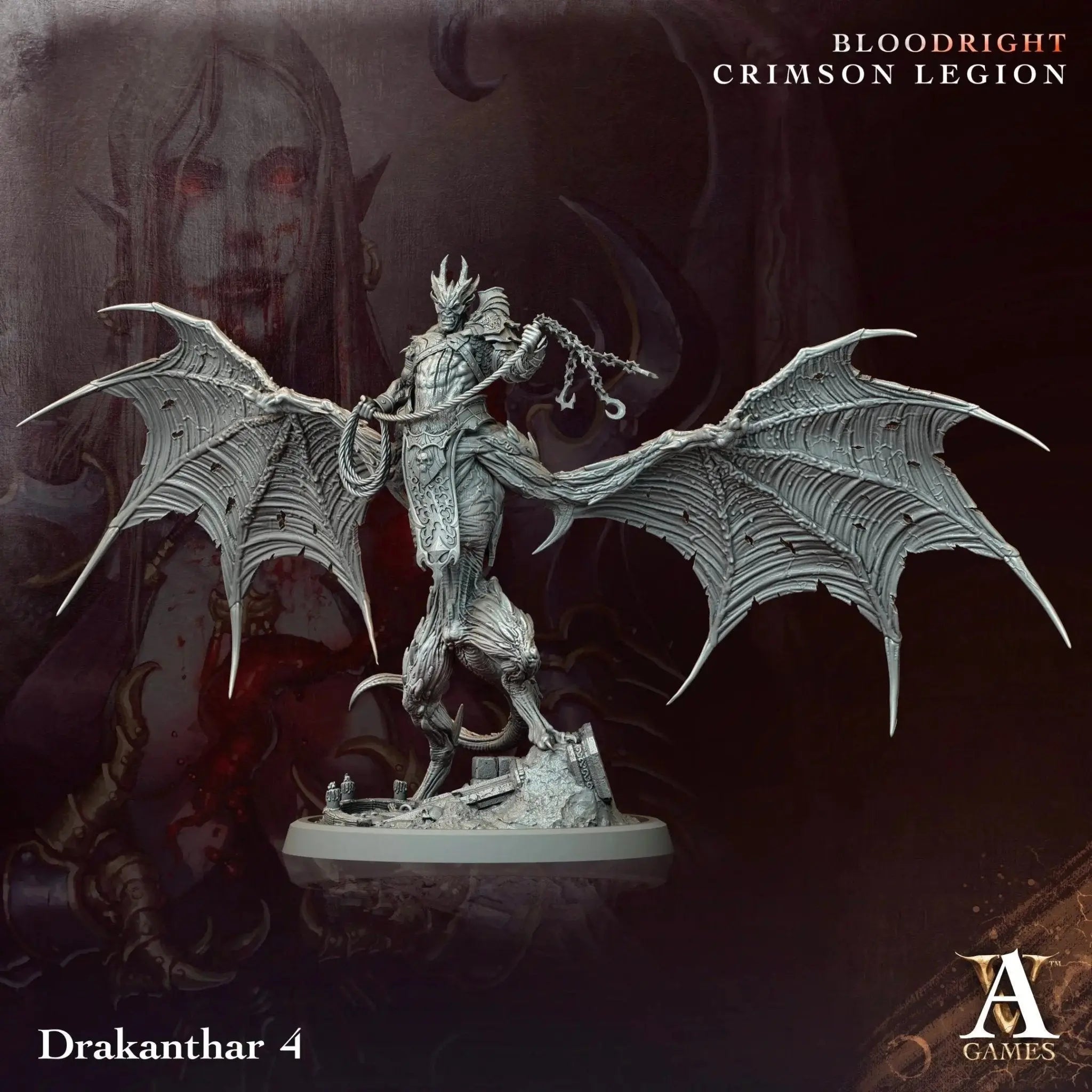 Bloodright - Crimson Legion - STL Bundle - Archvillain Games
