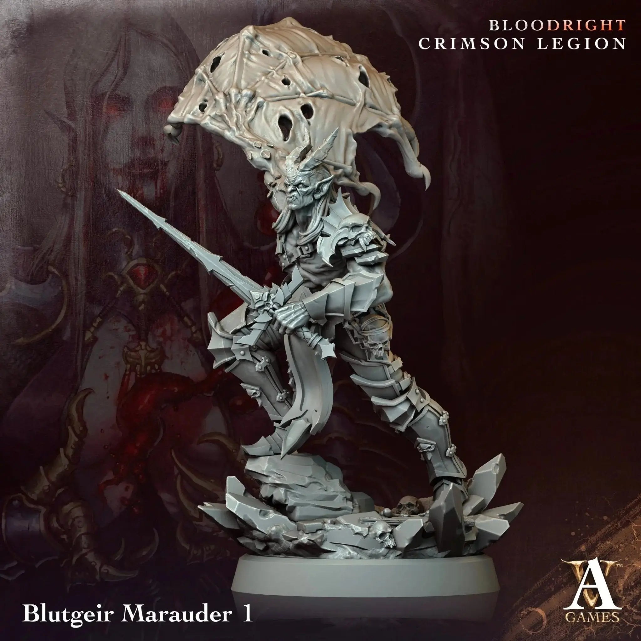 Bloodright - Crimson Legion - STL Bundle - Archvillain Games