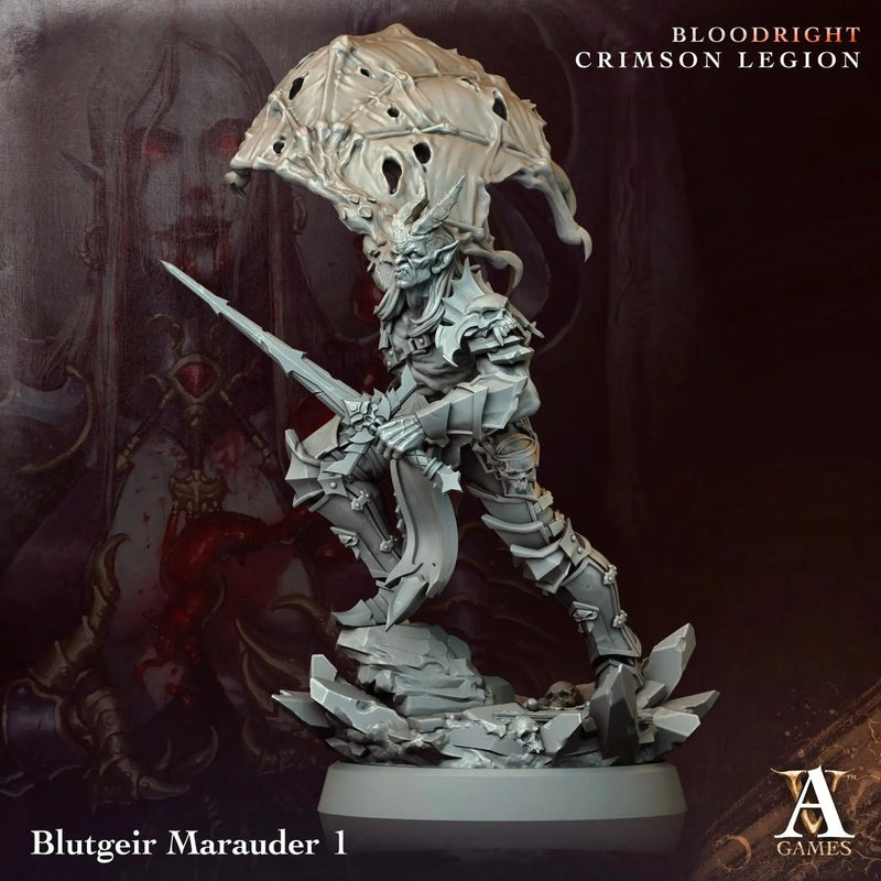 Bloodright - Crimson Legion - STL Bundle - Archvillain Games