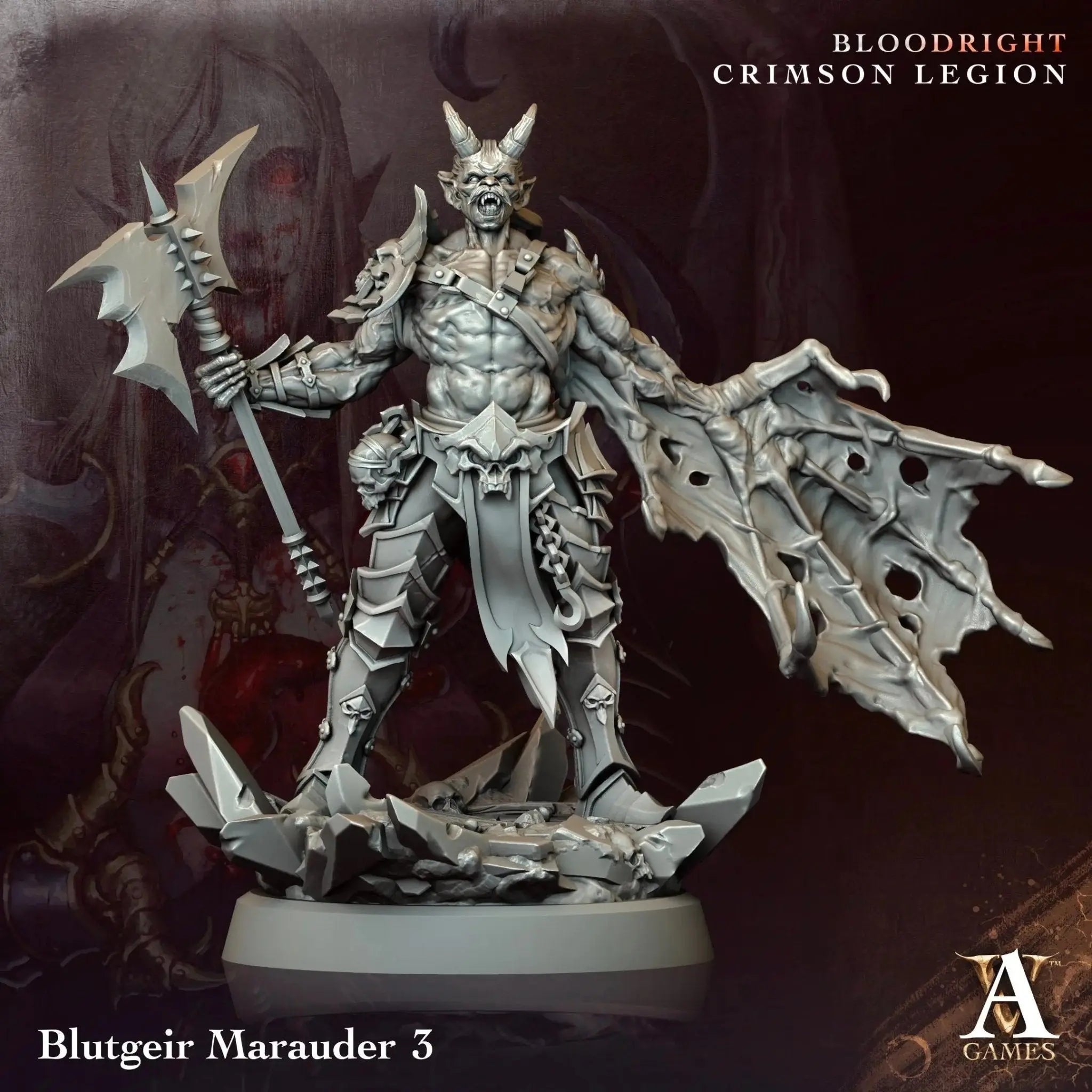 Bloodright - Crimson Legion - STL Bundle - Archvillain Games