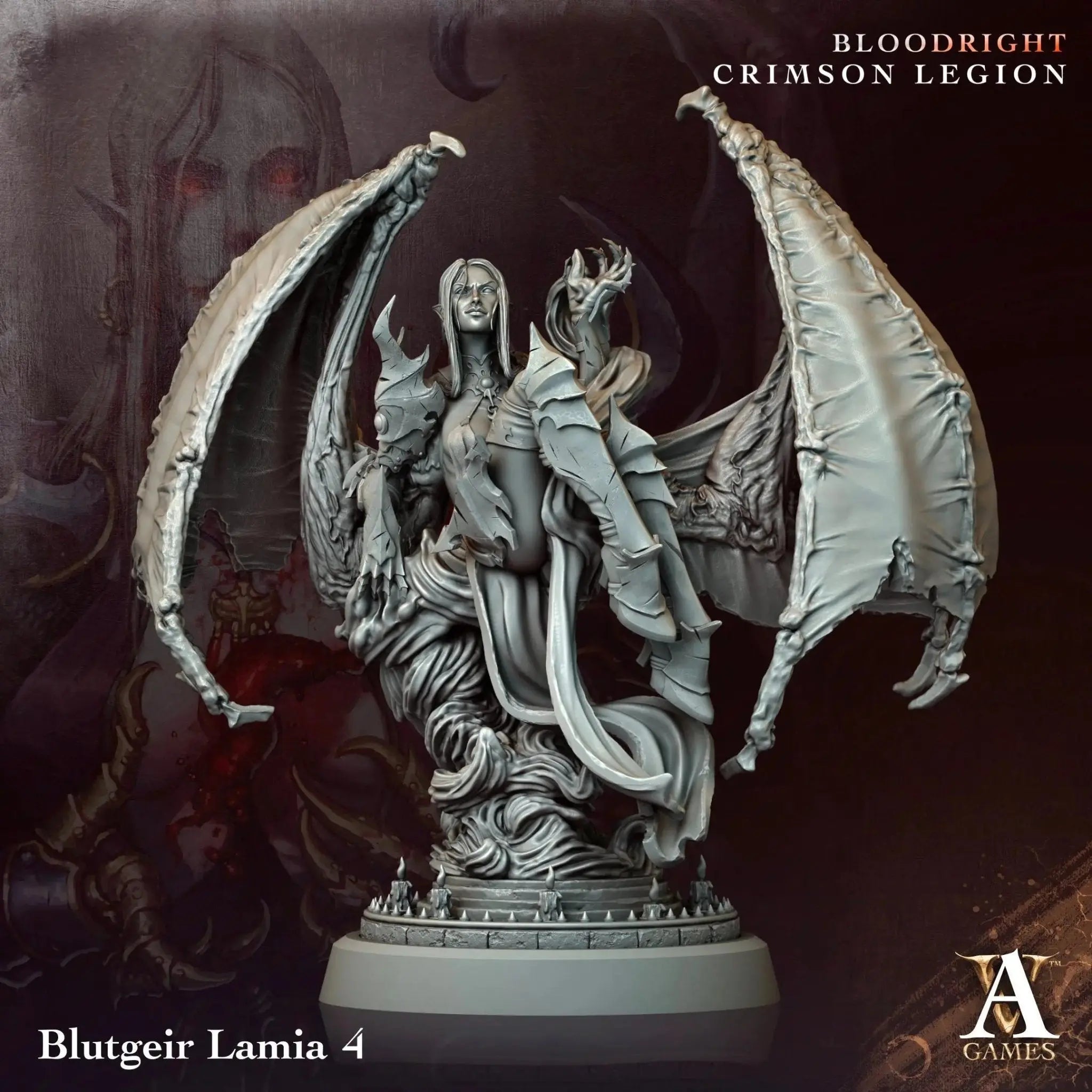 Bloodright - Crimson Legion - STL Bundle - Archvillain Games