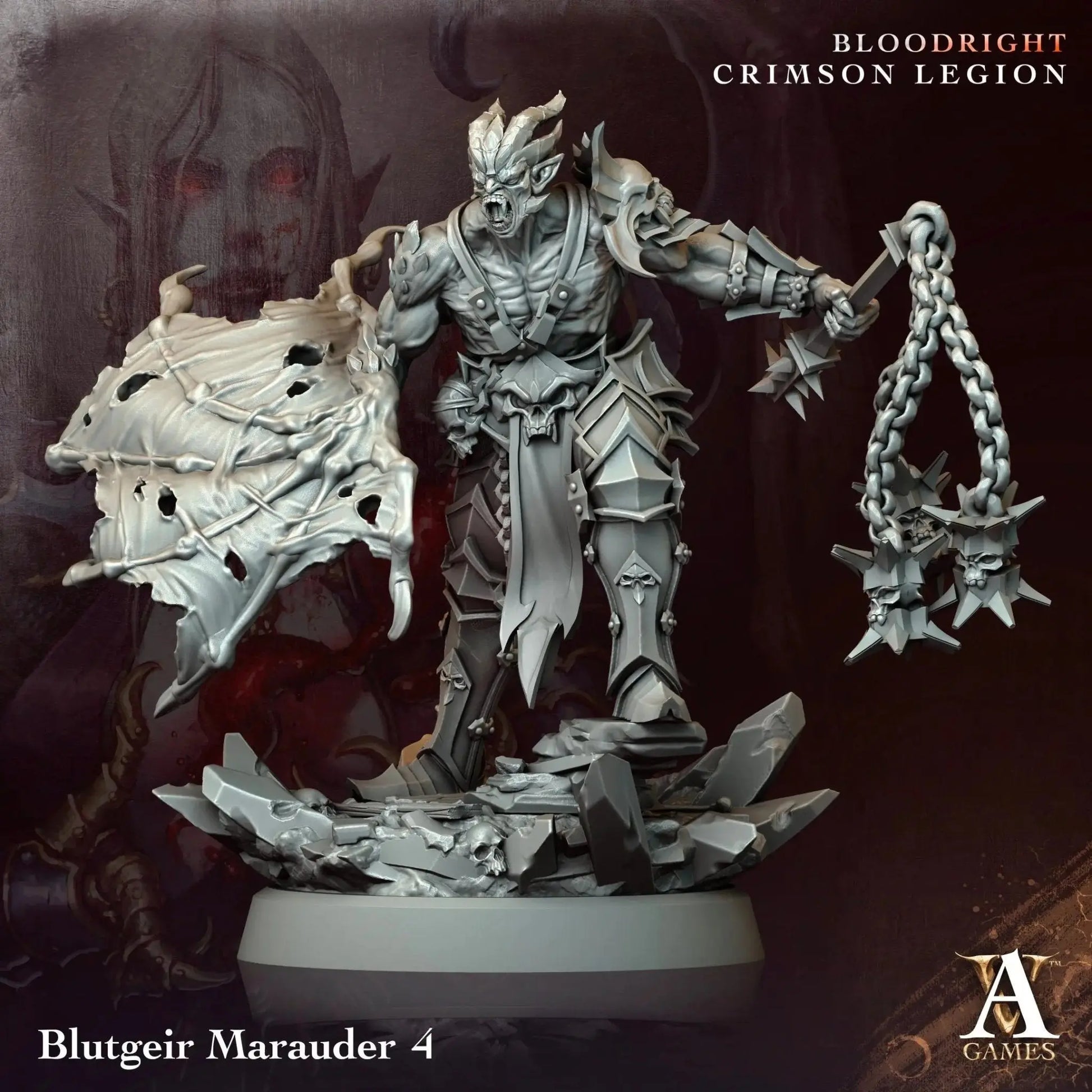 Bloodright - Crimson Legion - STL Bundle - Archvillain Games