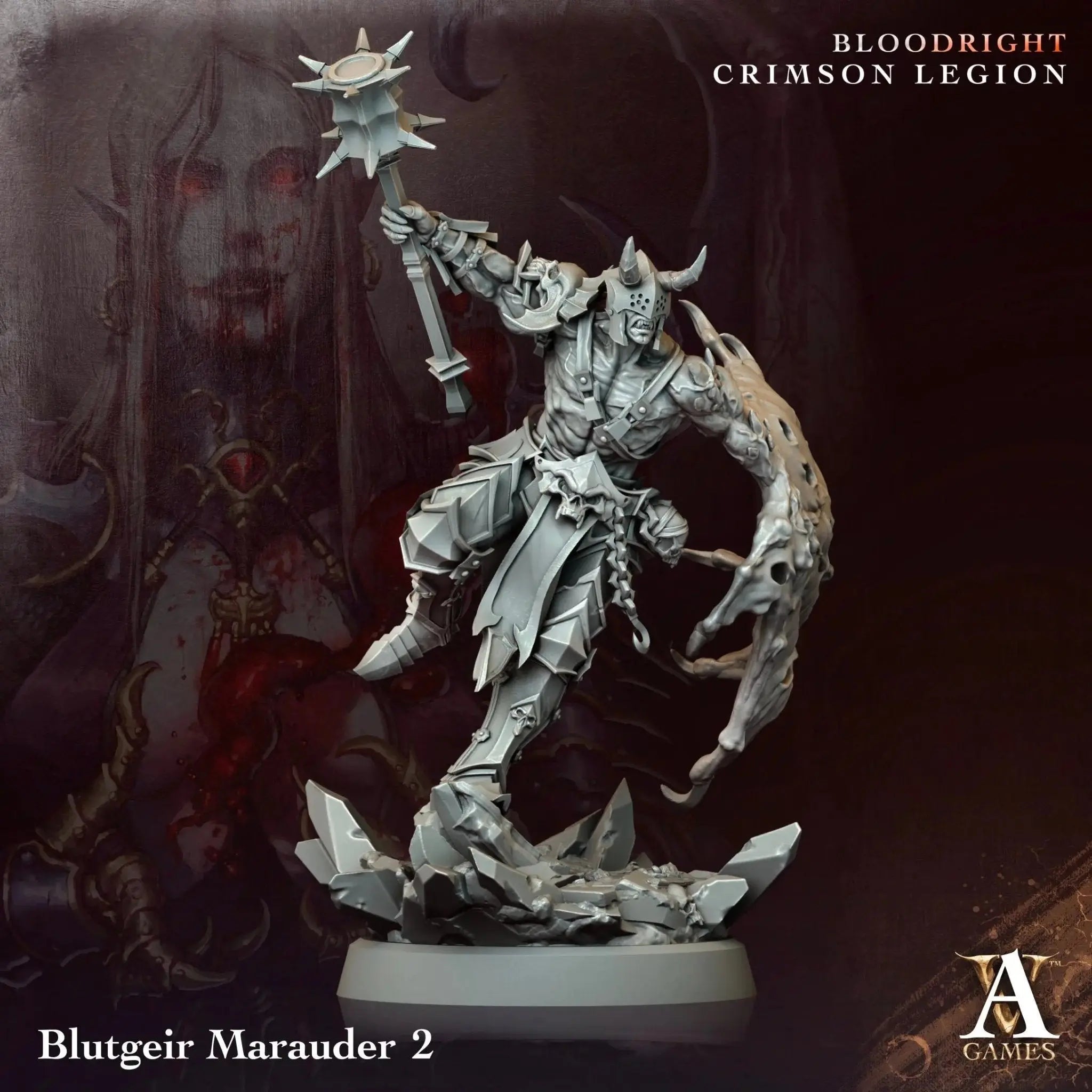 Bloodright - Crimson Legion - STL Bundle - Archvillain Games