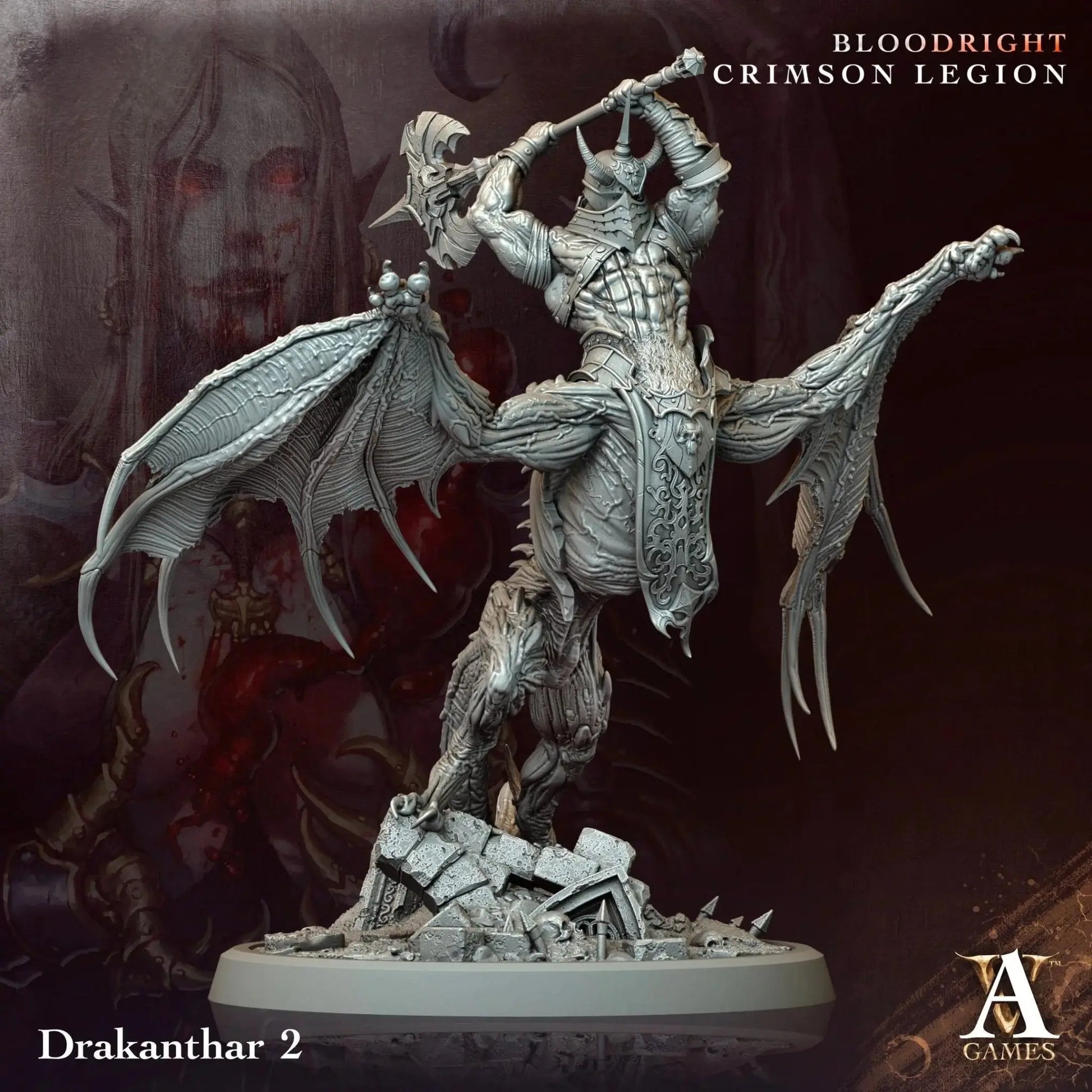 Bloodright - Crimson Legion - STL Bundle - Archvillain Games