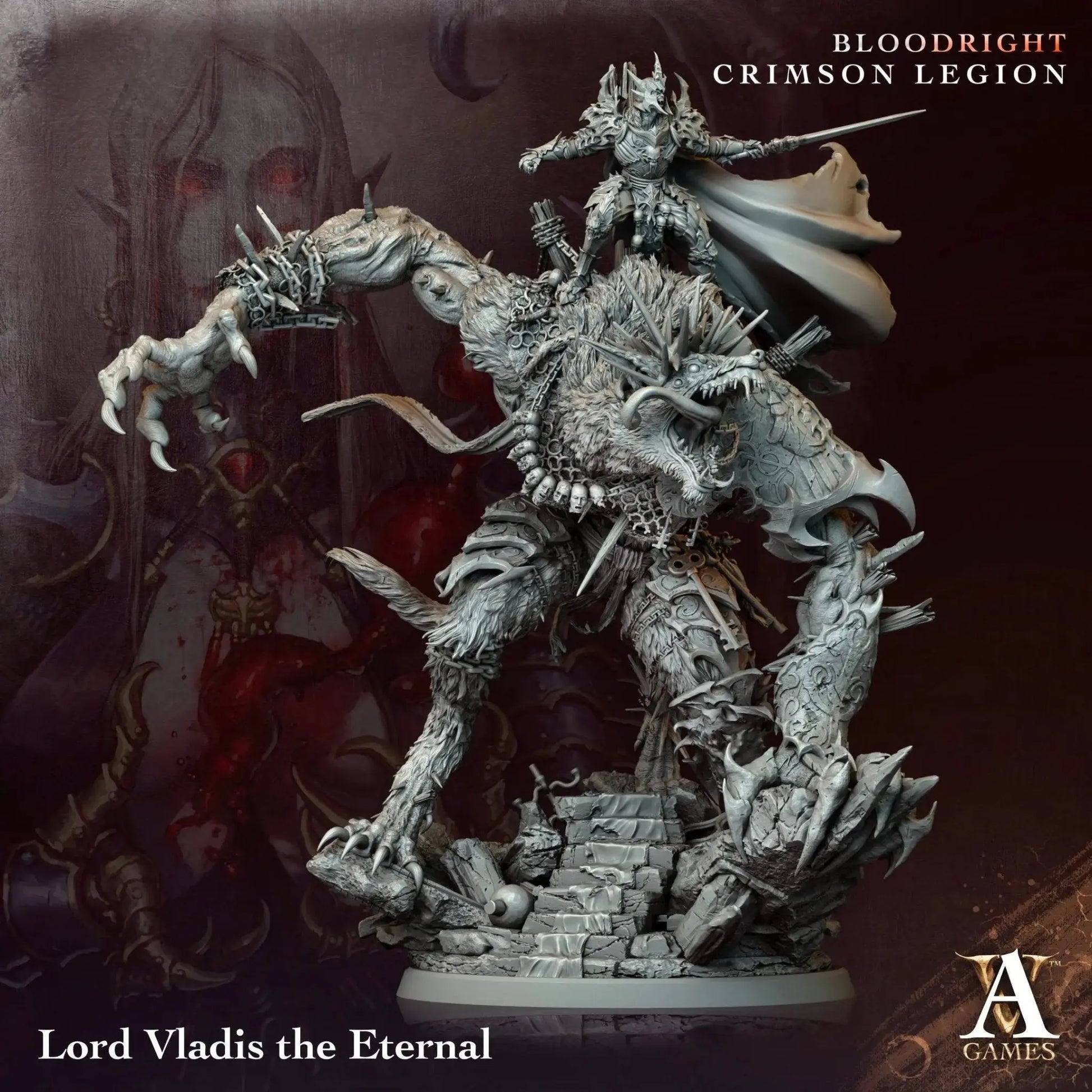 Bloodright - Crimson Legion - STL Bundle - Archvillain Games