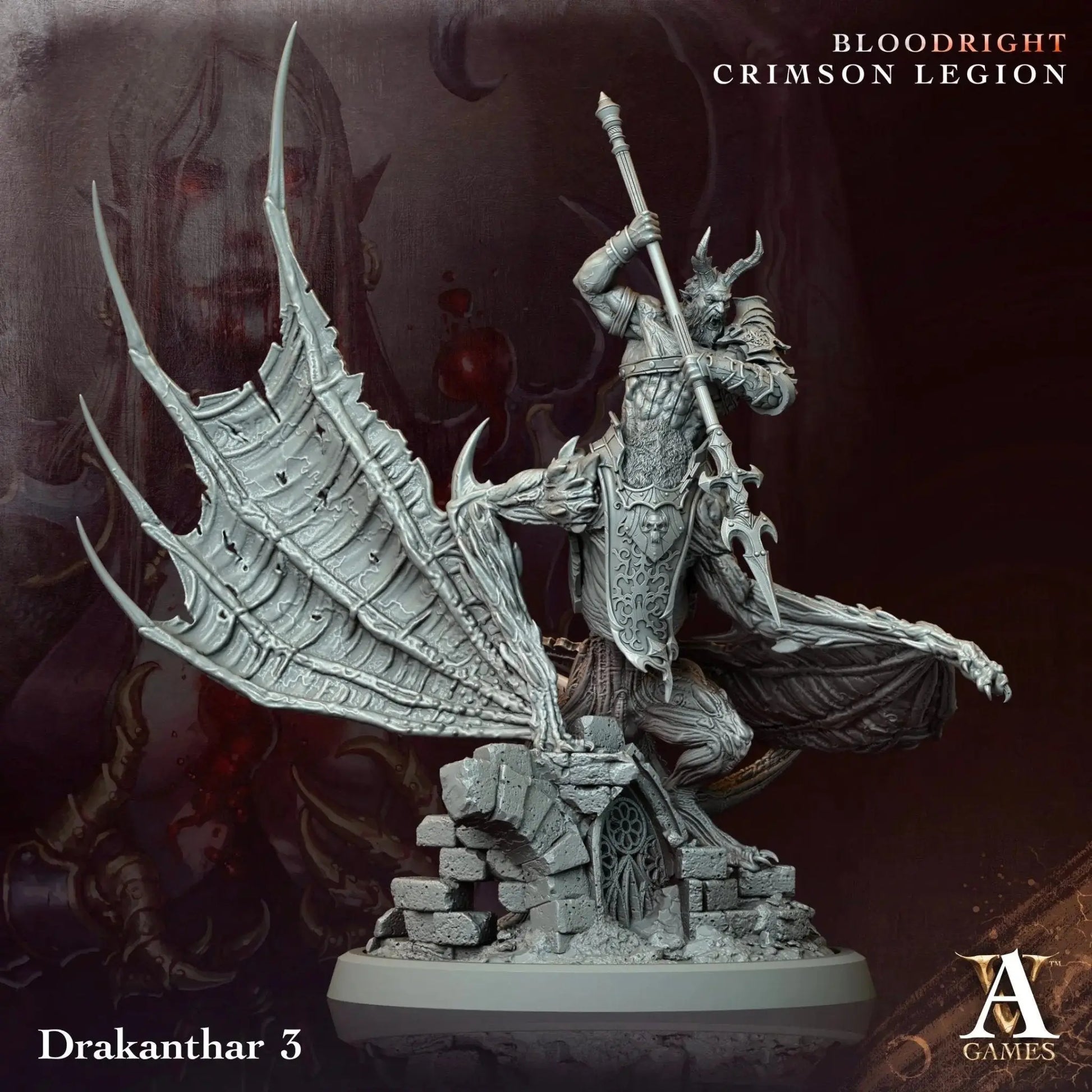 Bloodright - Crimson Legion - STL Bundle - Archvillain Games