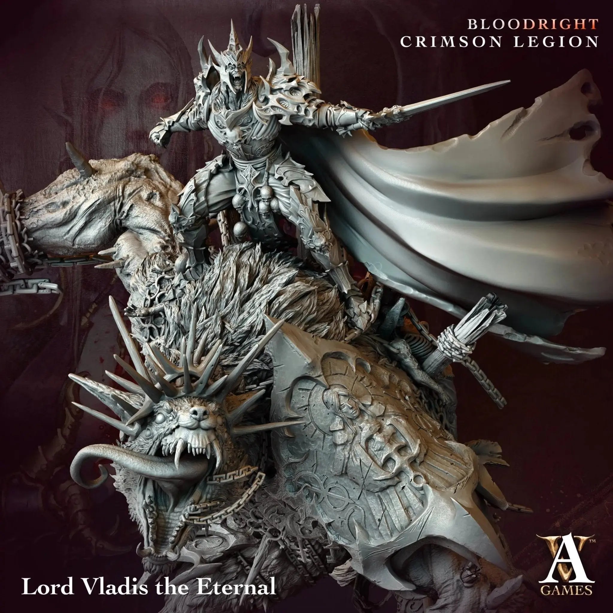 Bloodright - Crimson Legion - STL Bundle - Archvillain Games