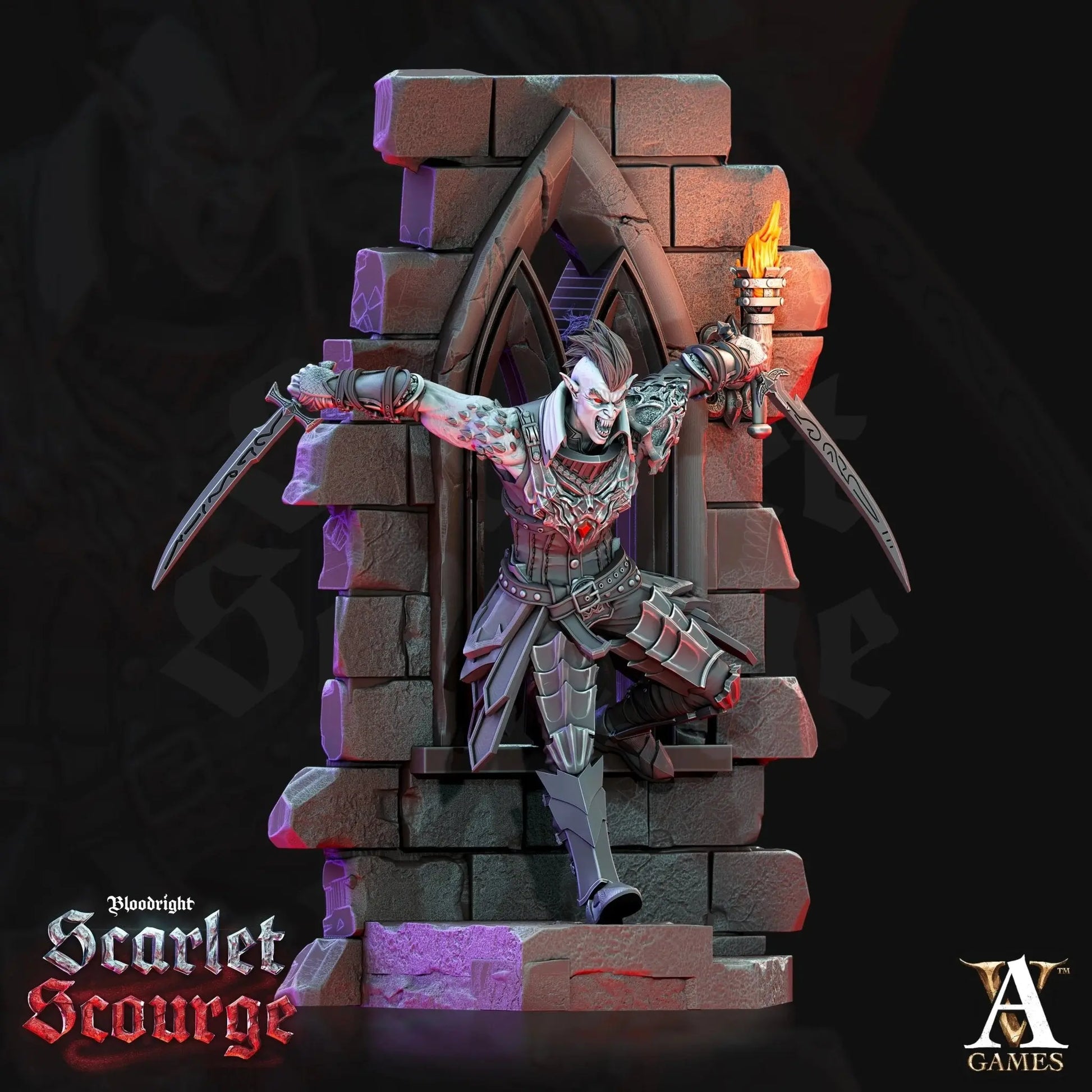 Bloodright - Scarlet Scourge STL Bundle - Archvillain Games