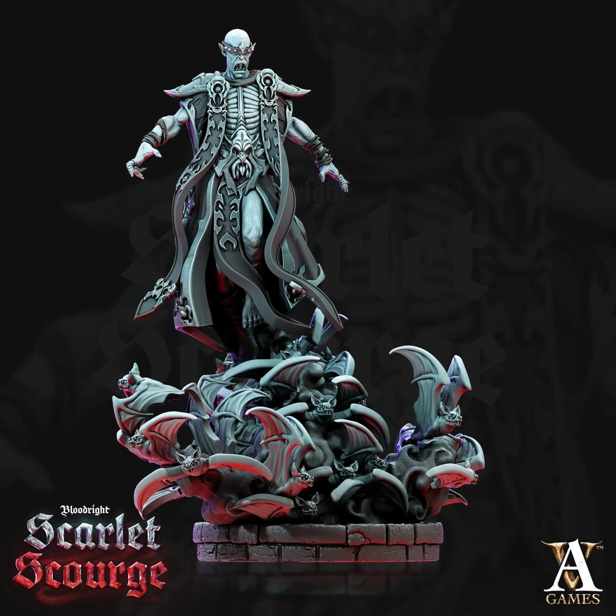 Bloodright - Scarlet Scourge STL Bundle - Archvillain Games