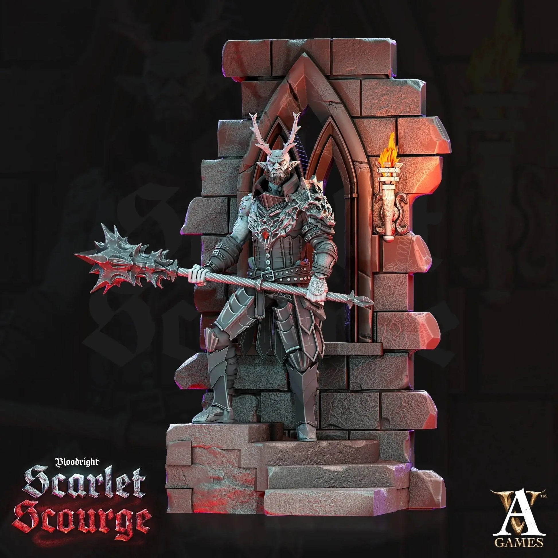 Bloodright - Scarlet Scourge STL Bundle - Archvillain Games