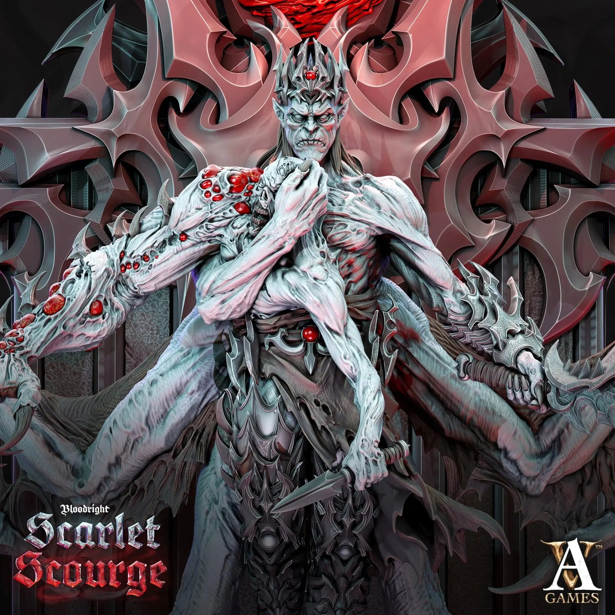 Bloodright - Scarlet Scourge STL Bundle - Archvillain Games