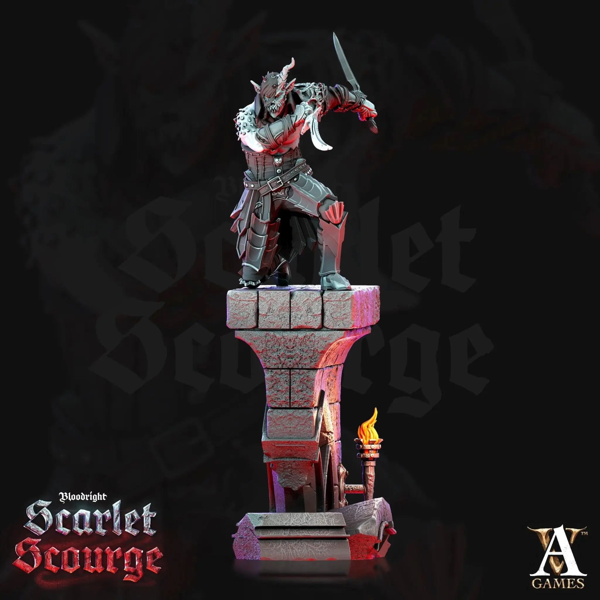 Bloodright - Scarlet Scourge STL Bundle - Archvillain Games