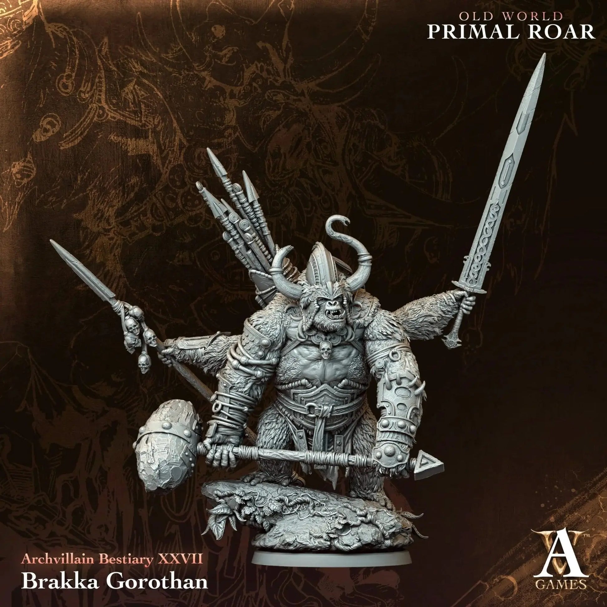 Brakka Gorothan - STL - Archvillain Games