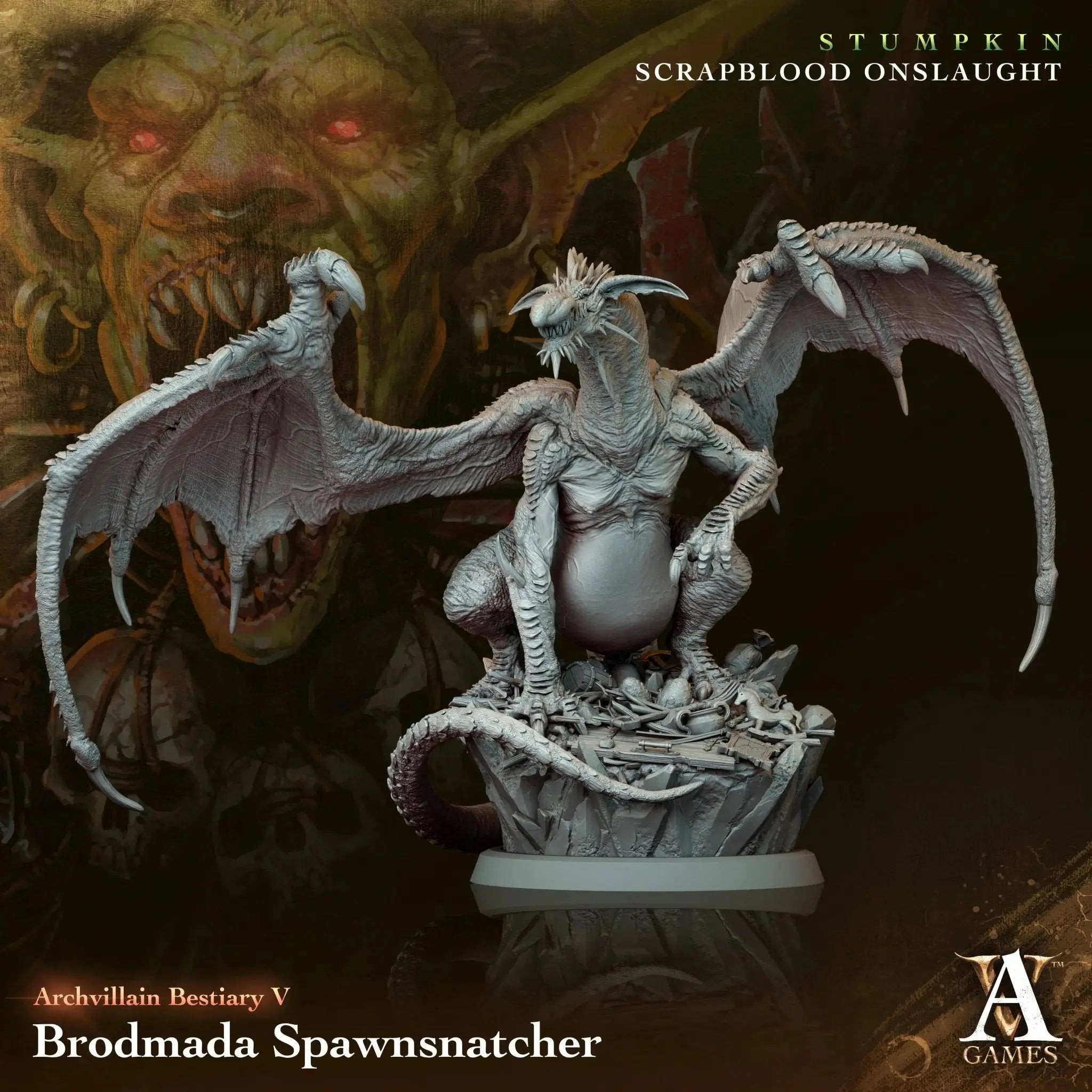 Brodmada Spawnsnatcher - STL - Archvillain Games