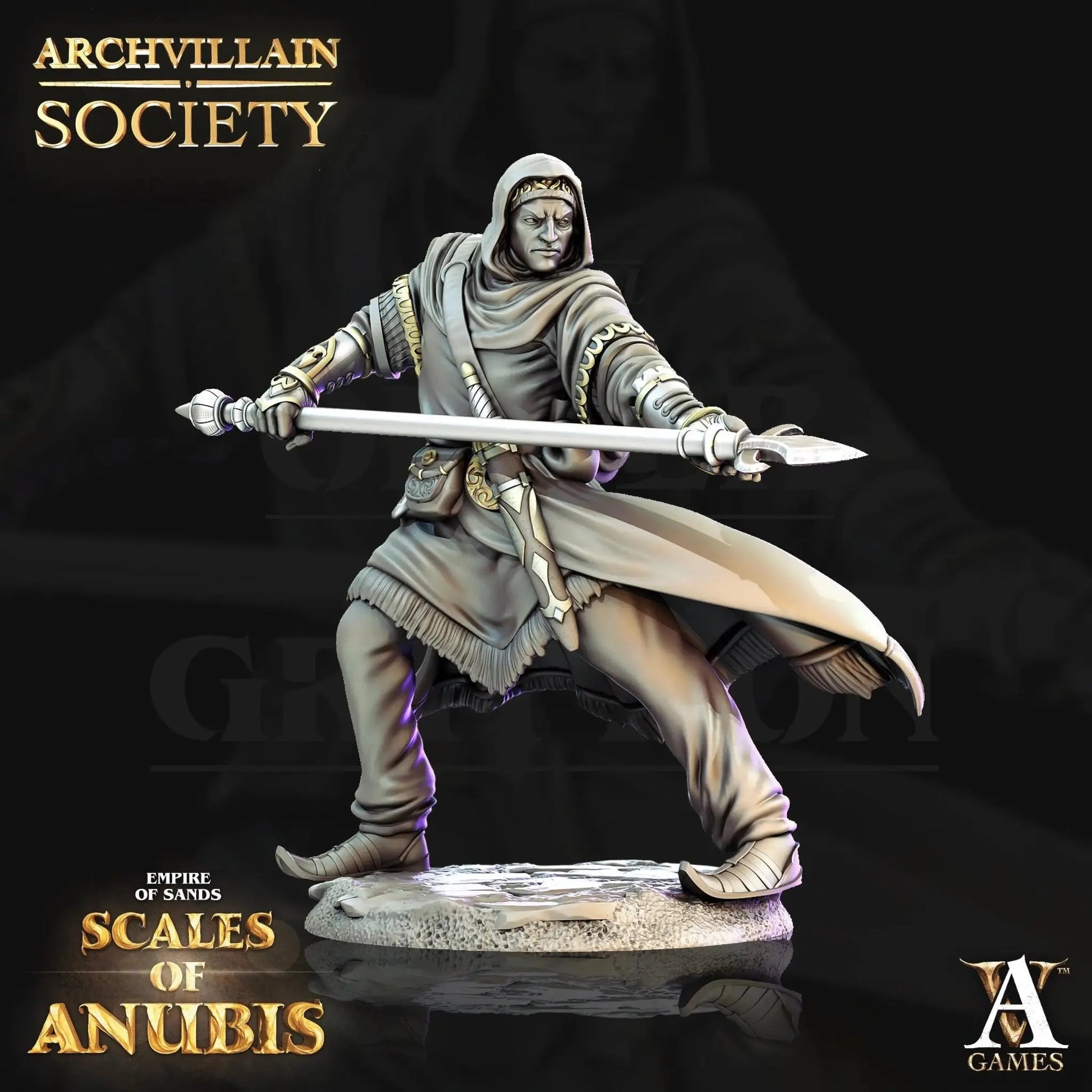 Brother Mejin - Keeper of Secrets - STL - Archvillain Games