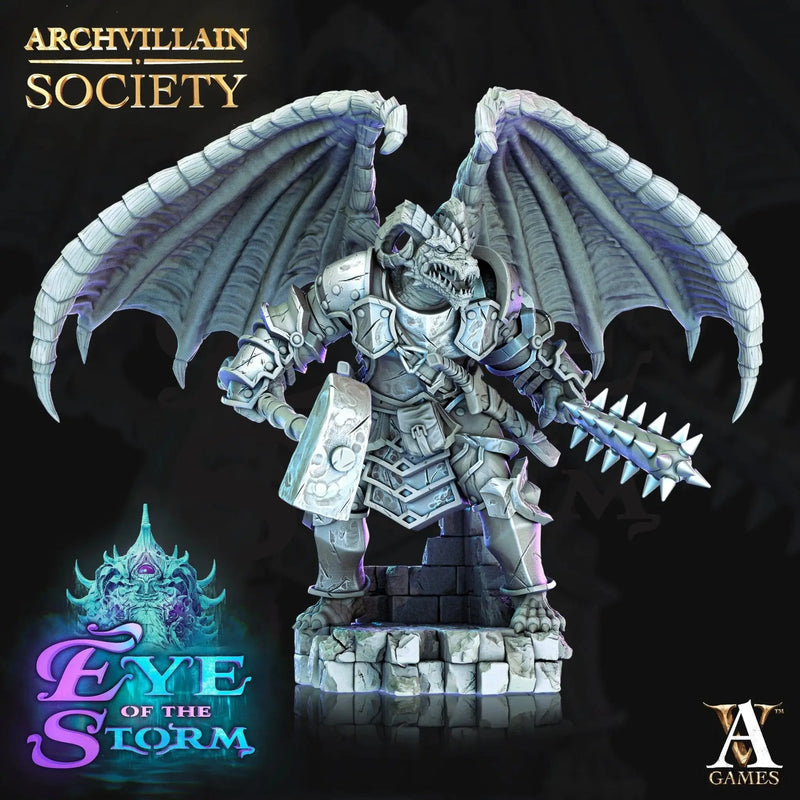 Ceress - Dragonborn Enforcer - STL - Archvillain Games
