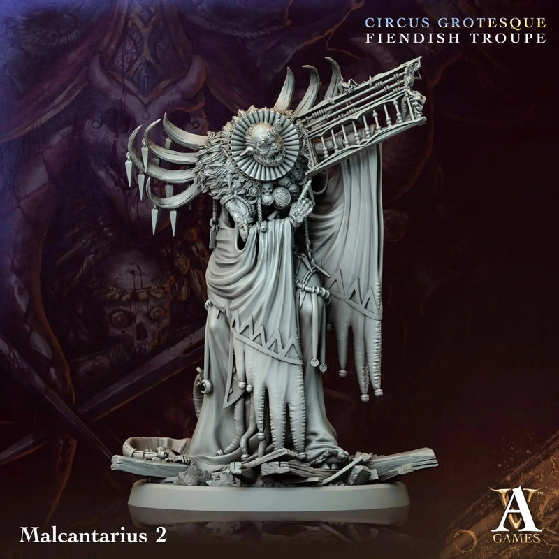 Circus Grotesque - Fiendish Troupe - STL Bundle - Archvillain Games