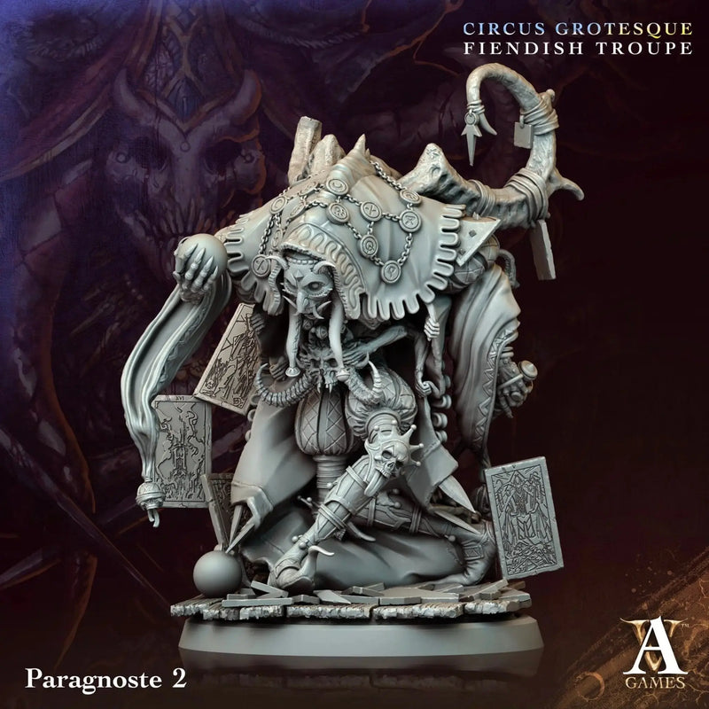 Circus Grotesque - Fiendish Troupe - STL Bundle - Archvillain Games