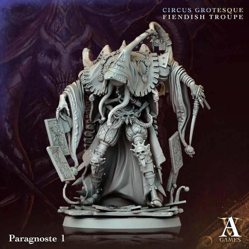 Circus Grotesque - Fiendish Troupe - STL Bundle - Archvillain Games