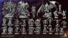 Circus Grotesque - Fiendish Troupe - STL Bundle - Archvillain Games
