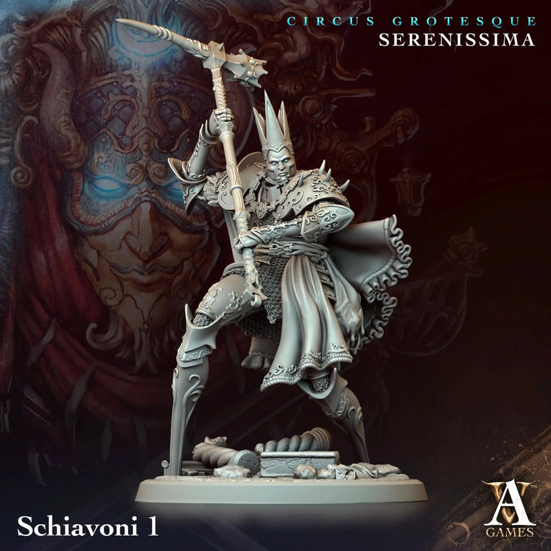Circus Grotesque - Serenissima - STL Bundle - Archvillain Games