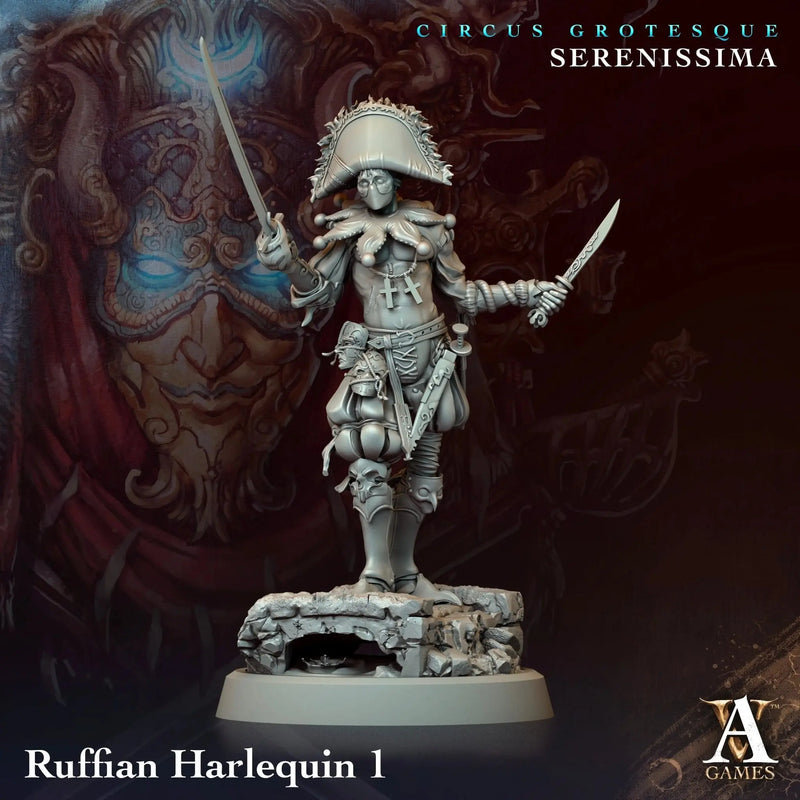 Circus Grotesque - Serenissima - STL Bundle - Archvillain Games