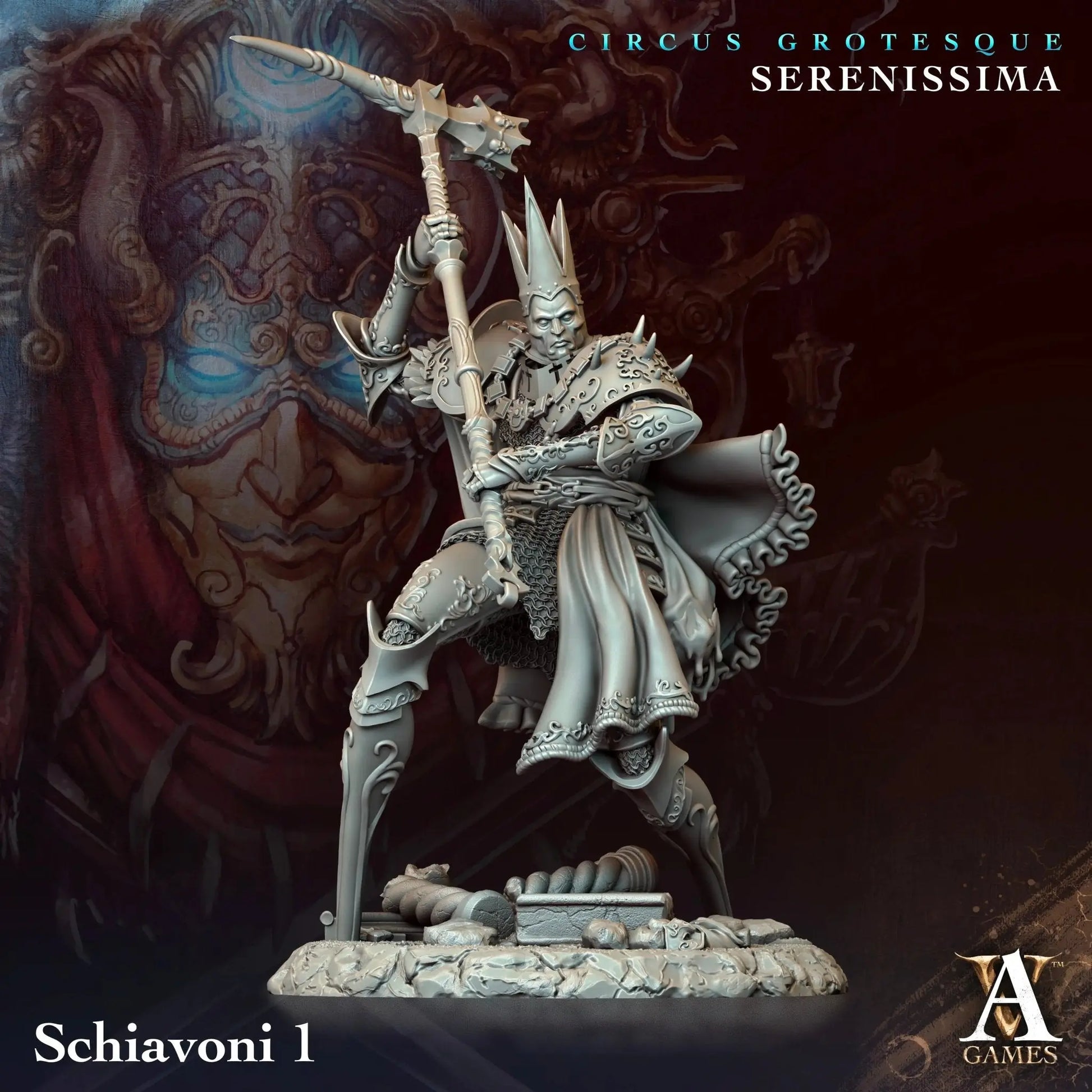 Circus Grotesque - Serenissima - STL Bundle - Archvillain Games