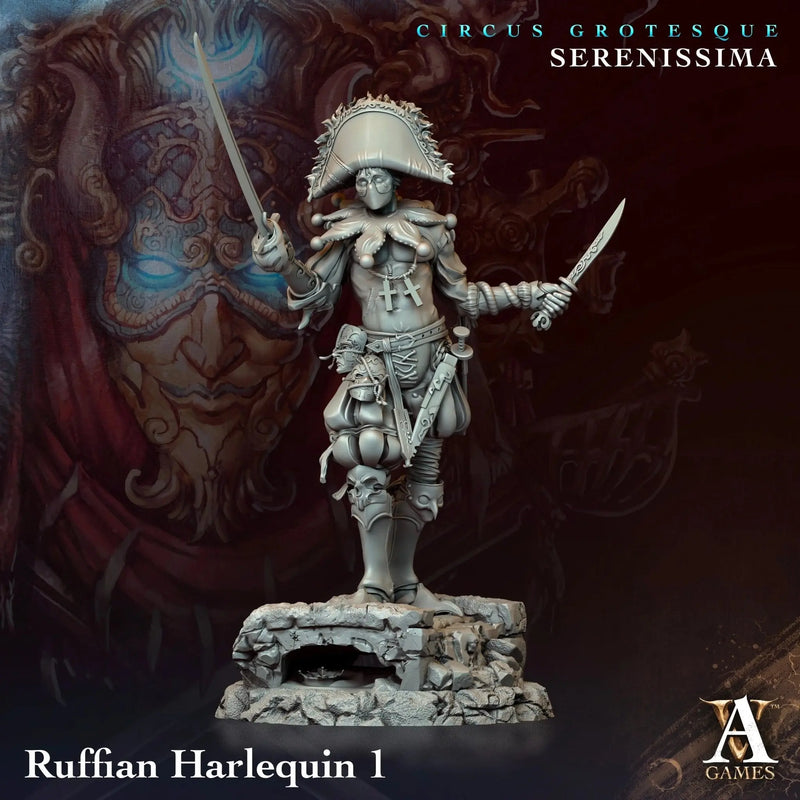 Circus Grotesque - Serenissima - STL Bundle - Archvillain Games