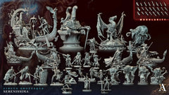 Circus Grotesque - Serenissima - STL Bundle - Archvillain Games