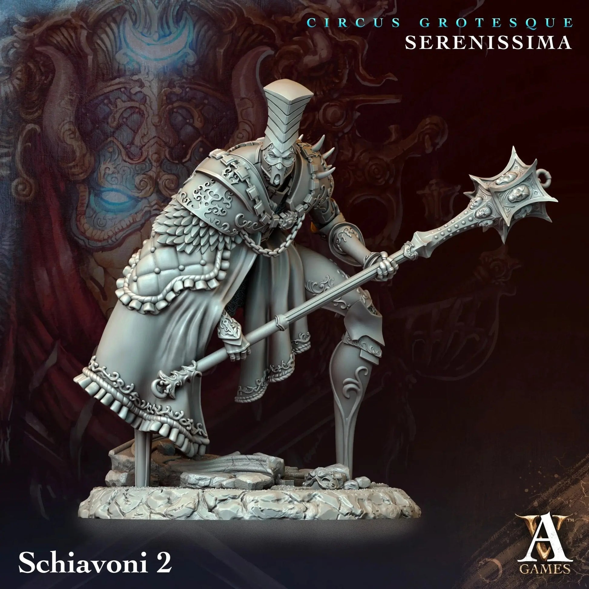 Circus Grotesque - Serenissima - STL Bundle - Archvillain Games