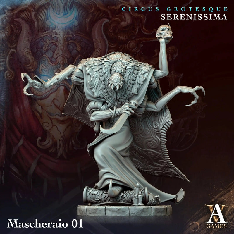 Circus Grotesque - Serenissima - STL Bundle - Archvillain Games