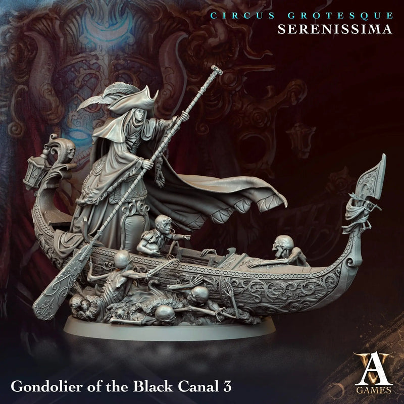 Circus Grotesque - Serenissima - STL Bundle - Archvillain Games