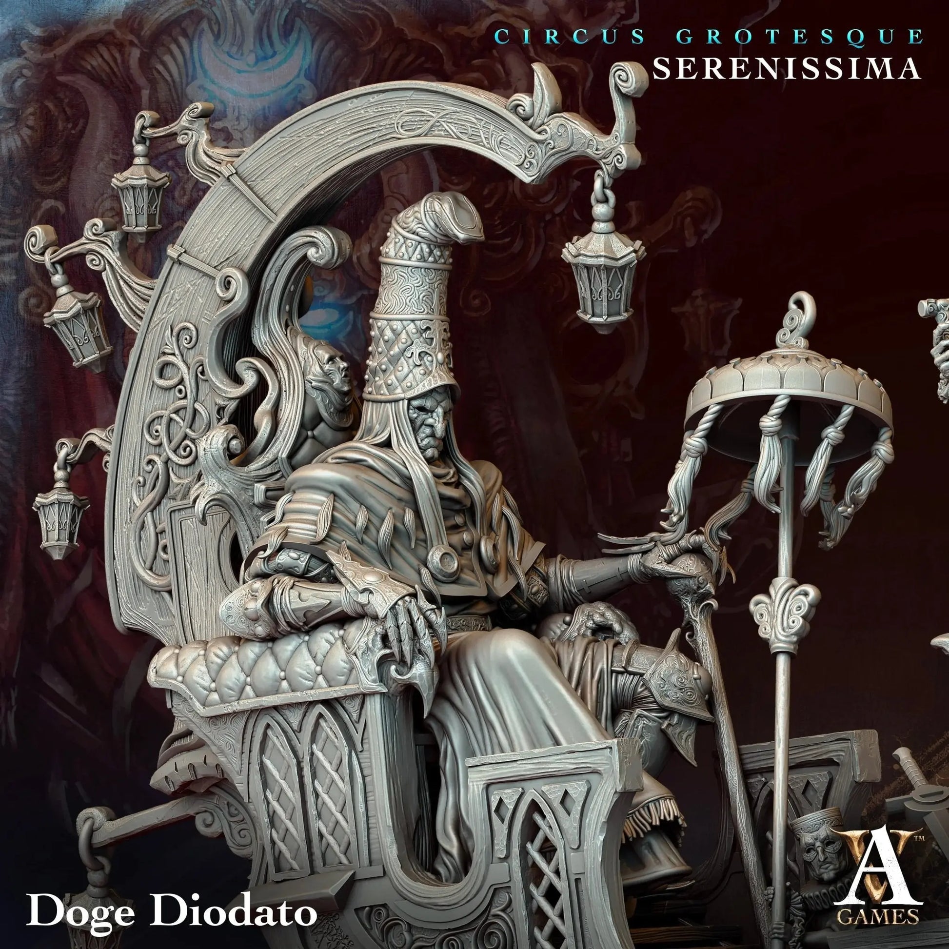 Circus Grotesque - Serenissima - STL Bundle - Archvillain Games