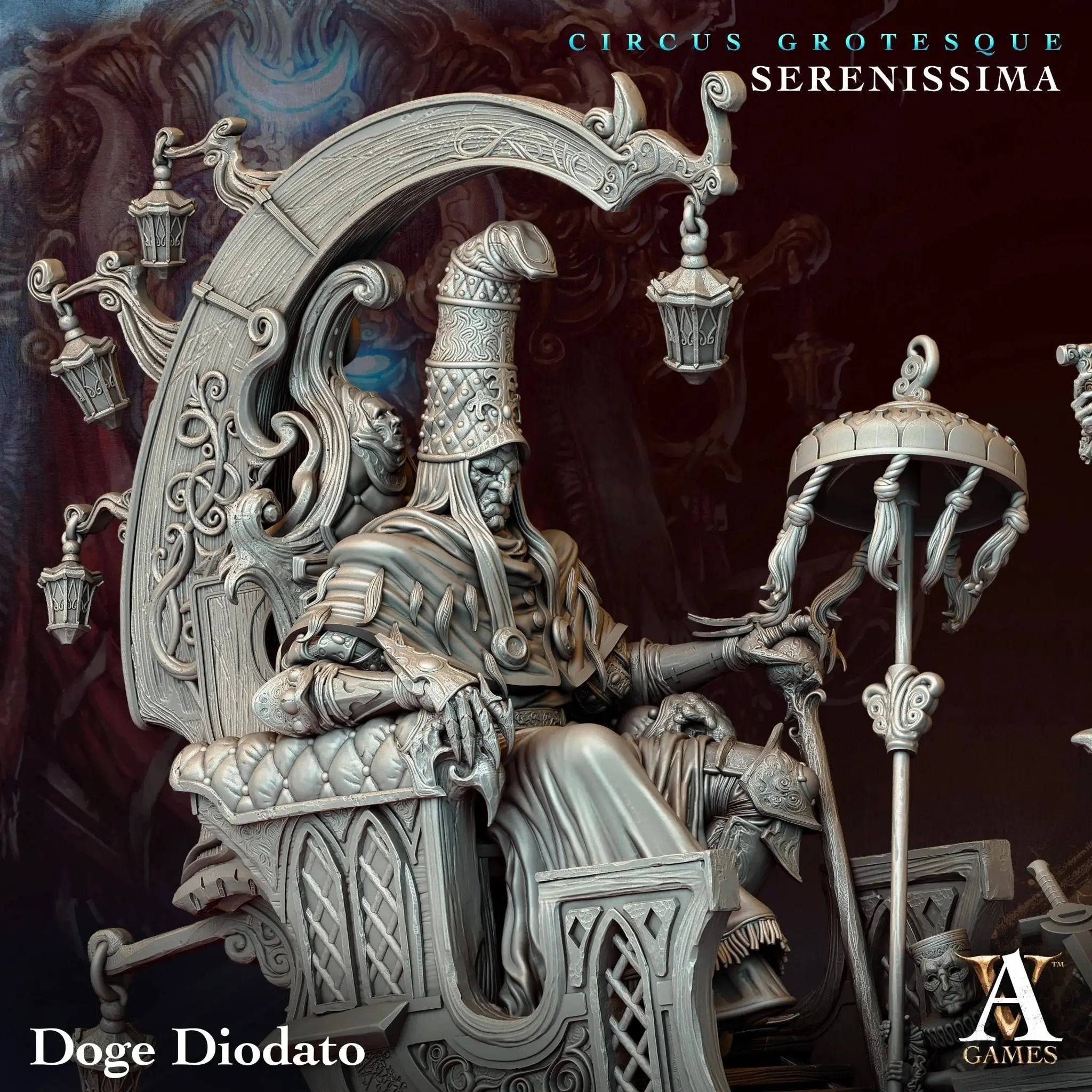 Circus Grotesque - Serenissima - STL Bundle - Archvillain Games
