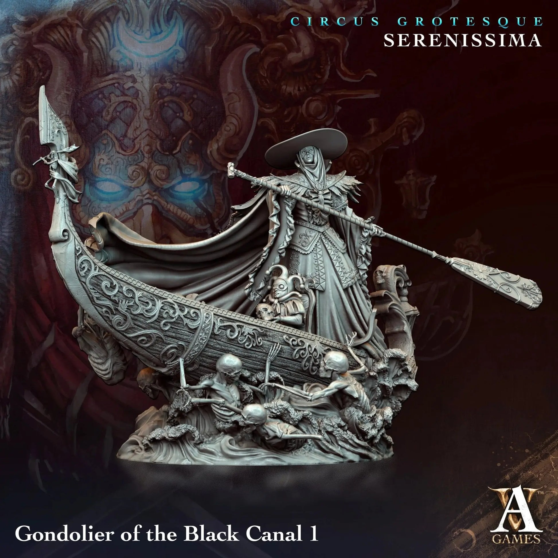 Circus Grotesque - Serenissima - STL Bundle - Archvillain Games