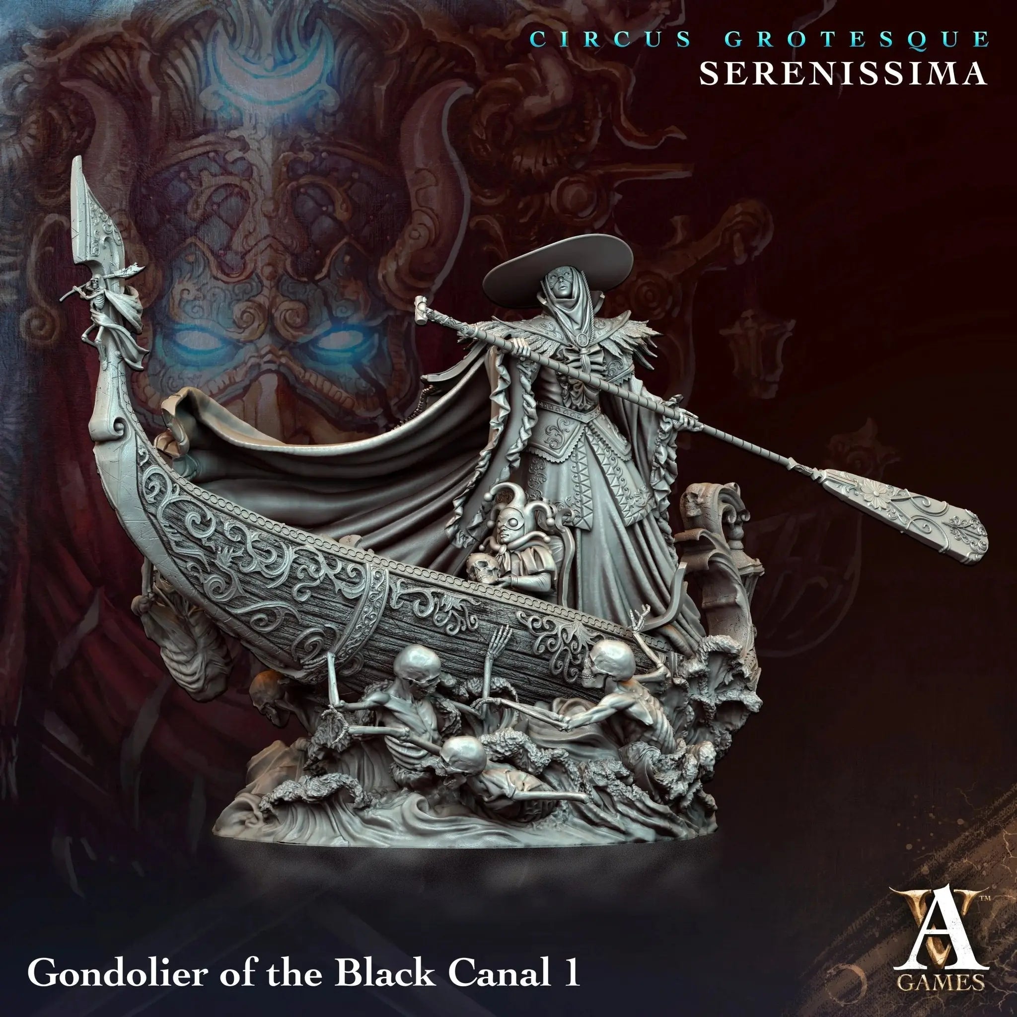 Circus Grotesque - Serenissima - STL Bundle - Archvillain Games
