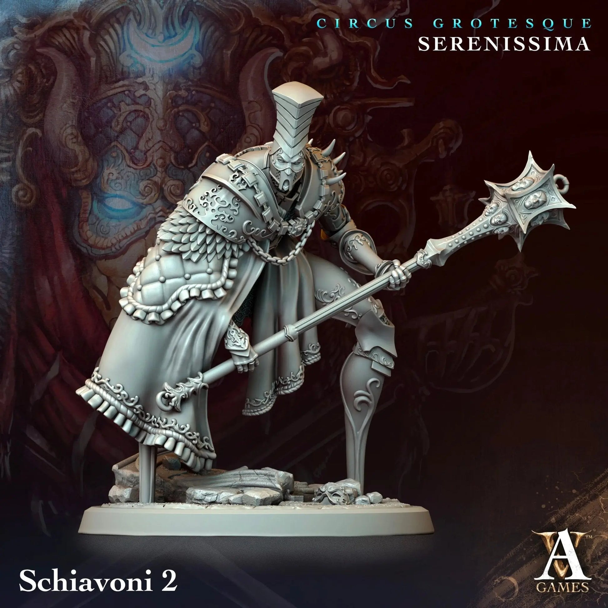 Circus Grotesque - Serenissima - STL Bundle - Archvillain Games