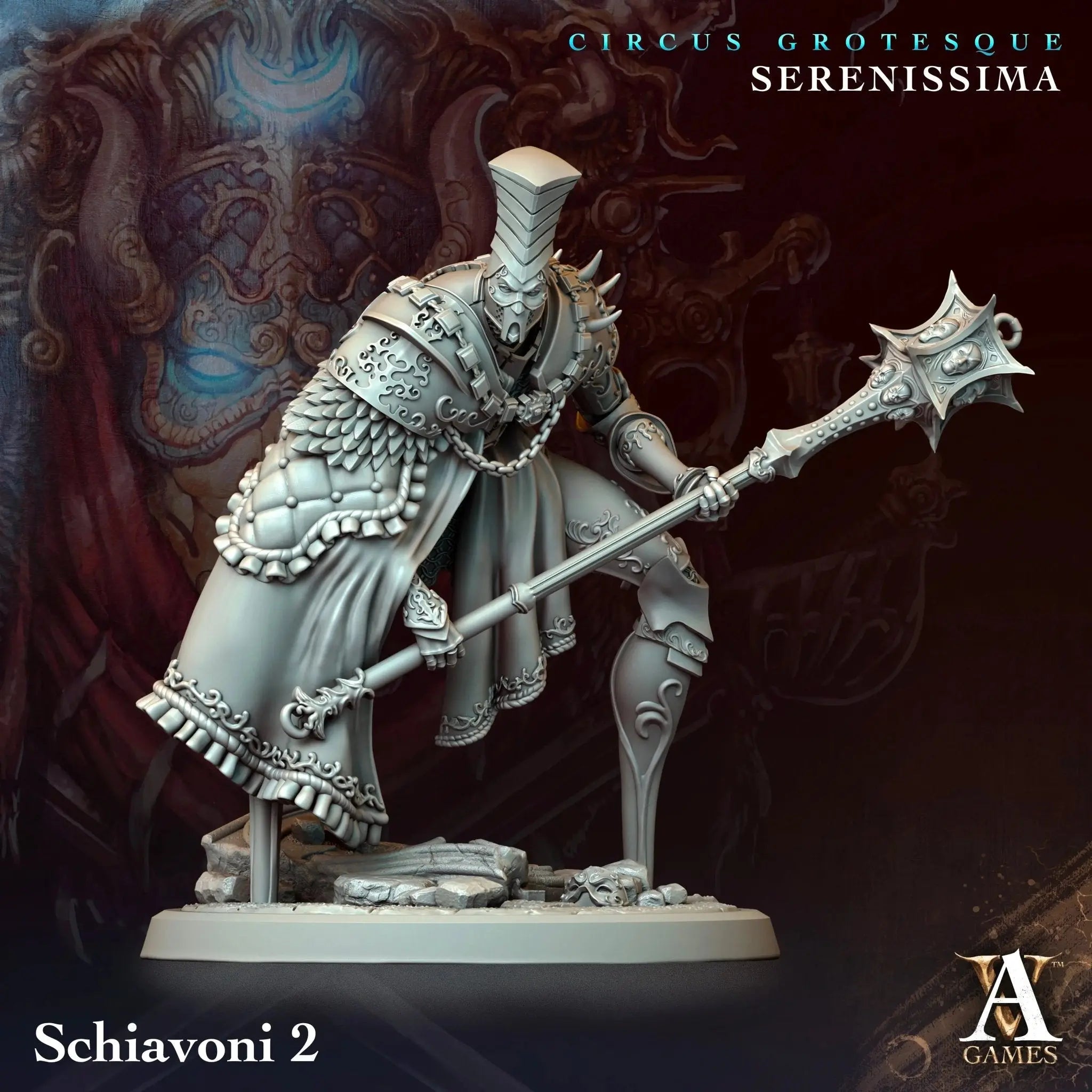 Circus Grotesque - Serenissima - STL Bundle - Archvillain Games