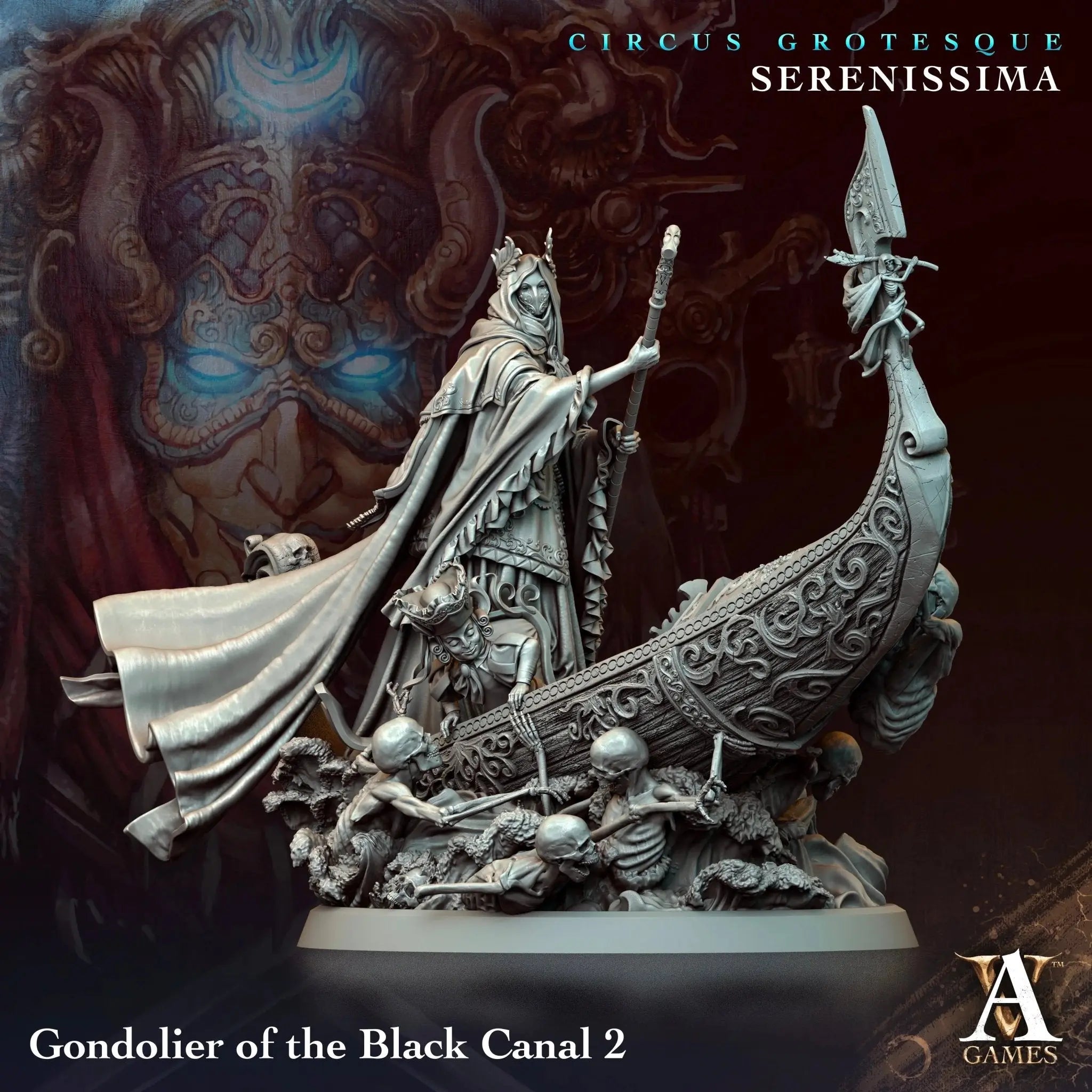 Circus Grotesque - Serenissima - STL Bundle - Archvillain Games