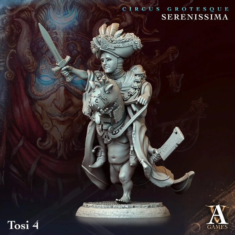 Circus Grotesque - Serenissima - STL Bundle - Archvillain Games