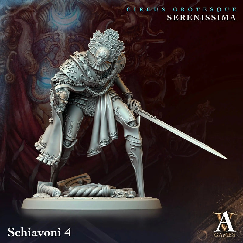 Circus Grotesque - Serenissima - STL Bundle - Archvillain Games
