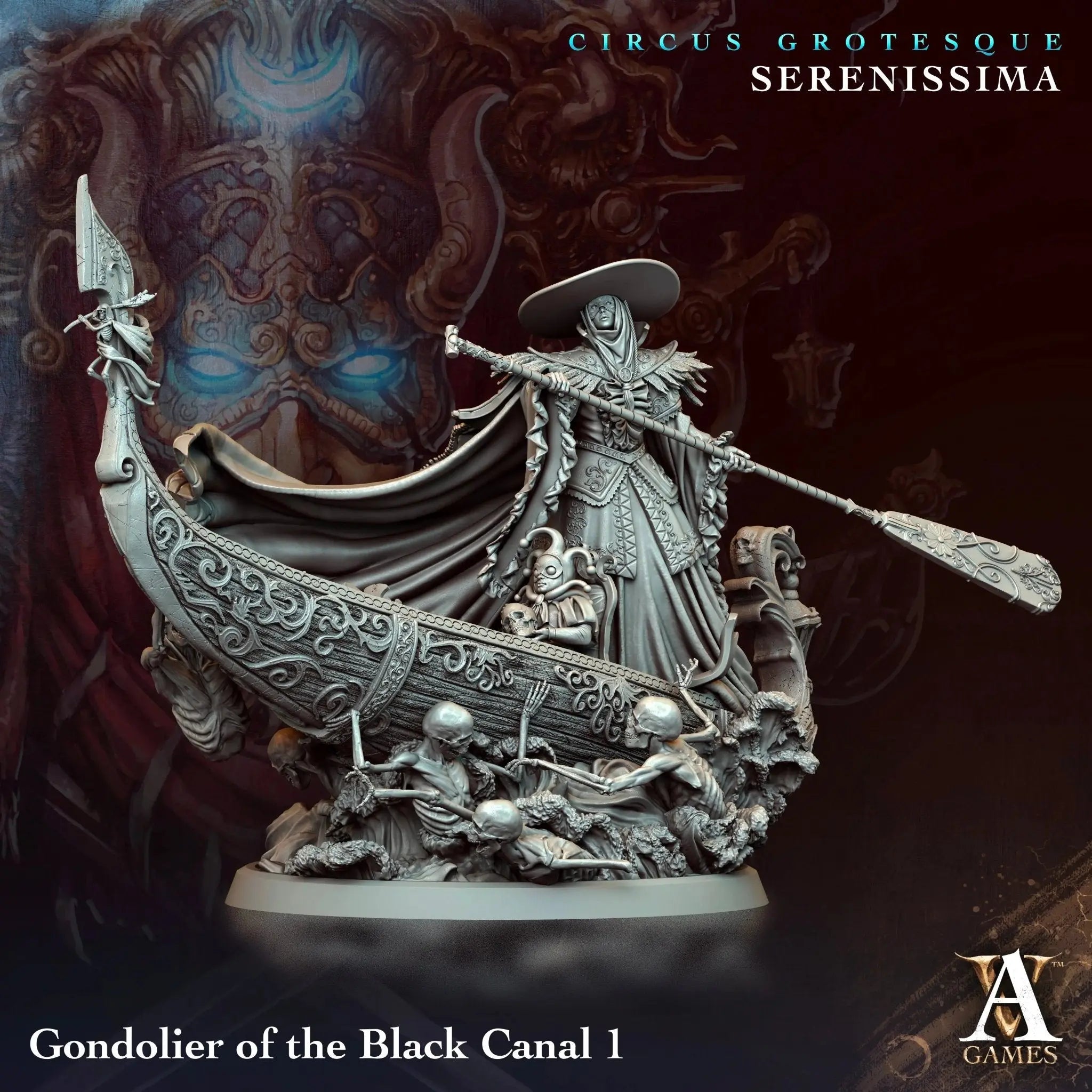 Circus Grotesque - Serenissima - STL Bundle - Archvillain Games