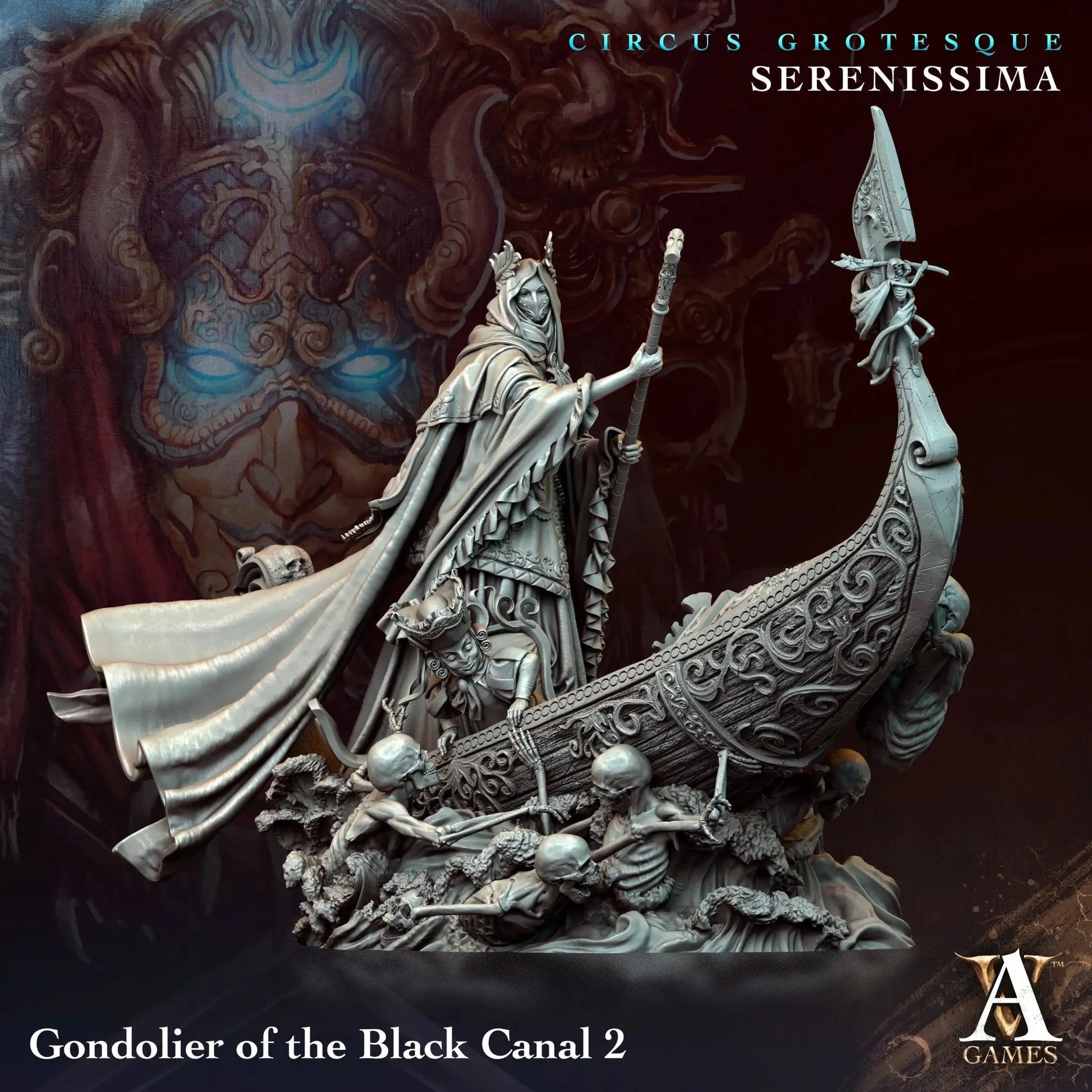 Circus Grotesque - Serenissima - STL Bundle - Archvillain Games